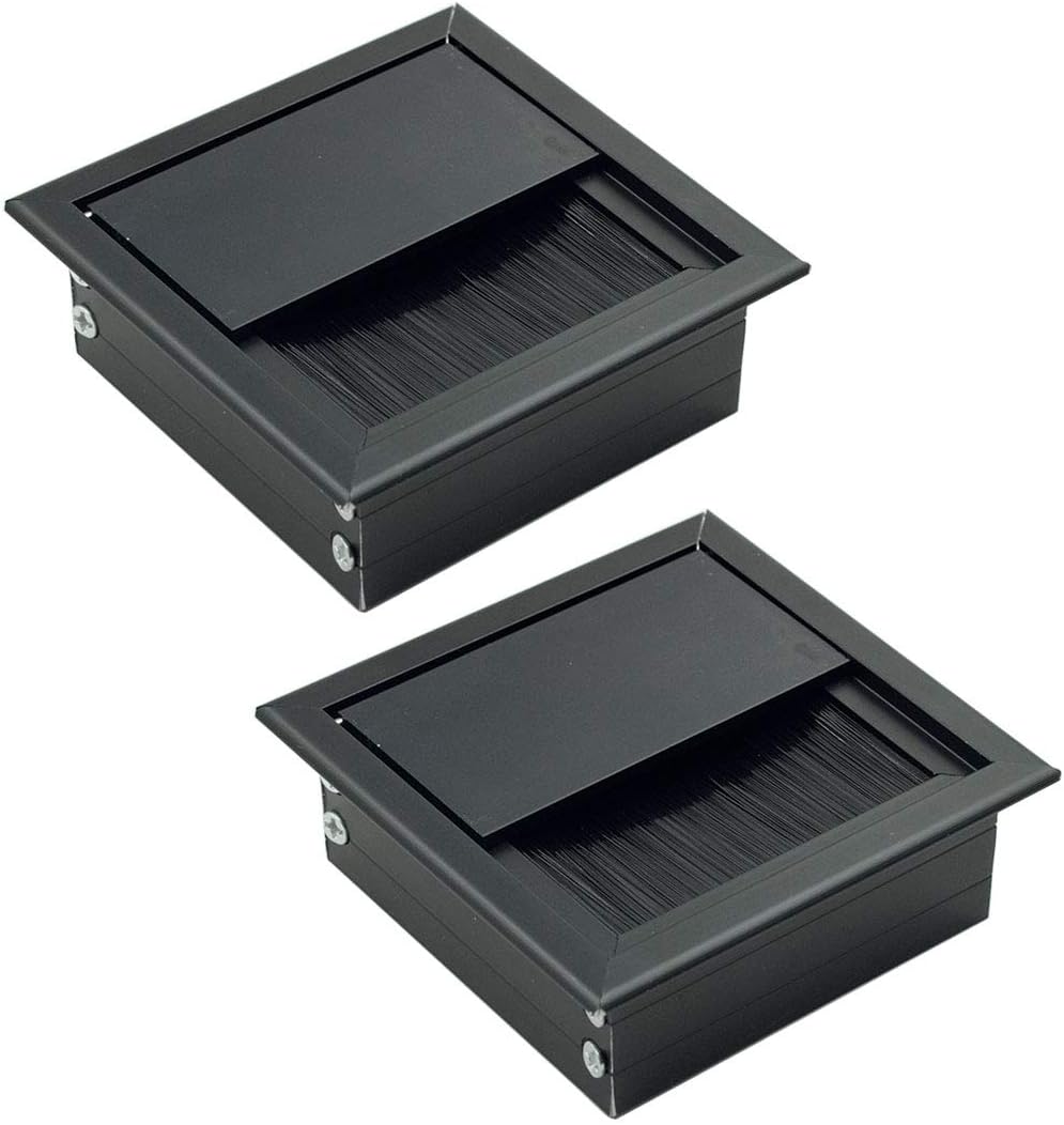 Ojales cuadrados mesa escritorio 3.15x3.15pulg set 2