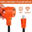 Cable adaptador RV 30A a 110V 12" NEMA 5-15P a TT-30R