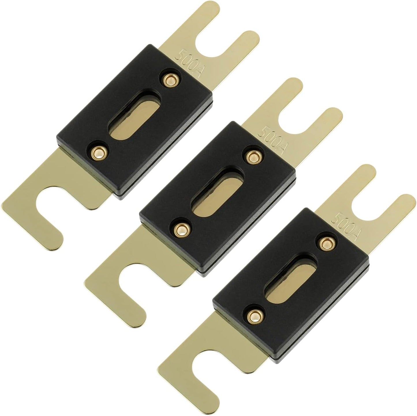 Fusible ANL 500A 32V CC para audio auto pack 3
