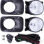 Par luces antiniebla kit moldura panel bisel Honda Pilot