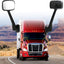 Conjunto espejos capó Freightliner Cascadia 08-17 negro