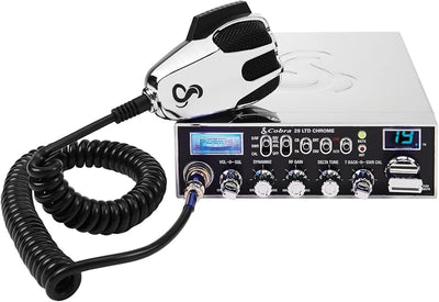 Radio CB profesional 29 LTD cromado 40 canales 4 vatios