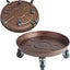 Soporte redondo para plantas 20pulg con ruedas 480lb
