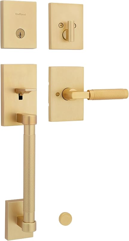 Cerradura puerta principal con pestillo SmartKey resistente