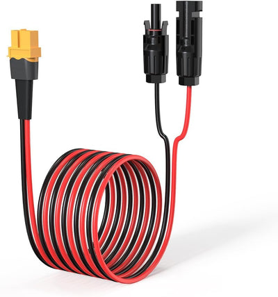 Cable XT60 10AWG 35ft para estación energía portátil