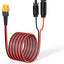 Cable Solar XT60 12AWG 50ft Conector Panel a XT60