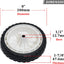 Ruedas delanteras 8" cortacésped repuesto Toro 119-0311