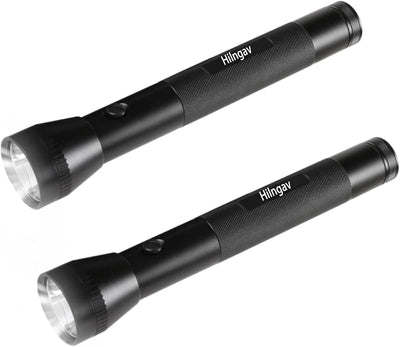 Linterna LED aluminio batería D para aventuras pack 2