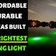 Luces pesca subacuáticas LED 12V batería Snook Crappie verde