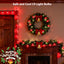 25 Bombillas LED C9 Regulables Rojo para Luces Navideñas