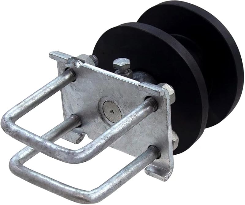 Rodillos puerta corredera nailon voladizo 4x2pulg valla