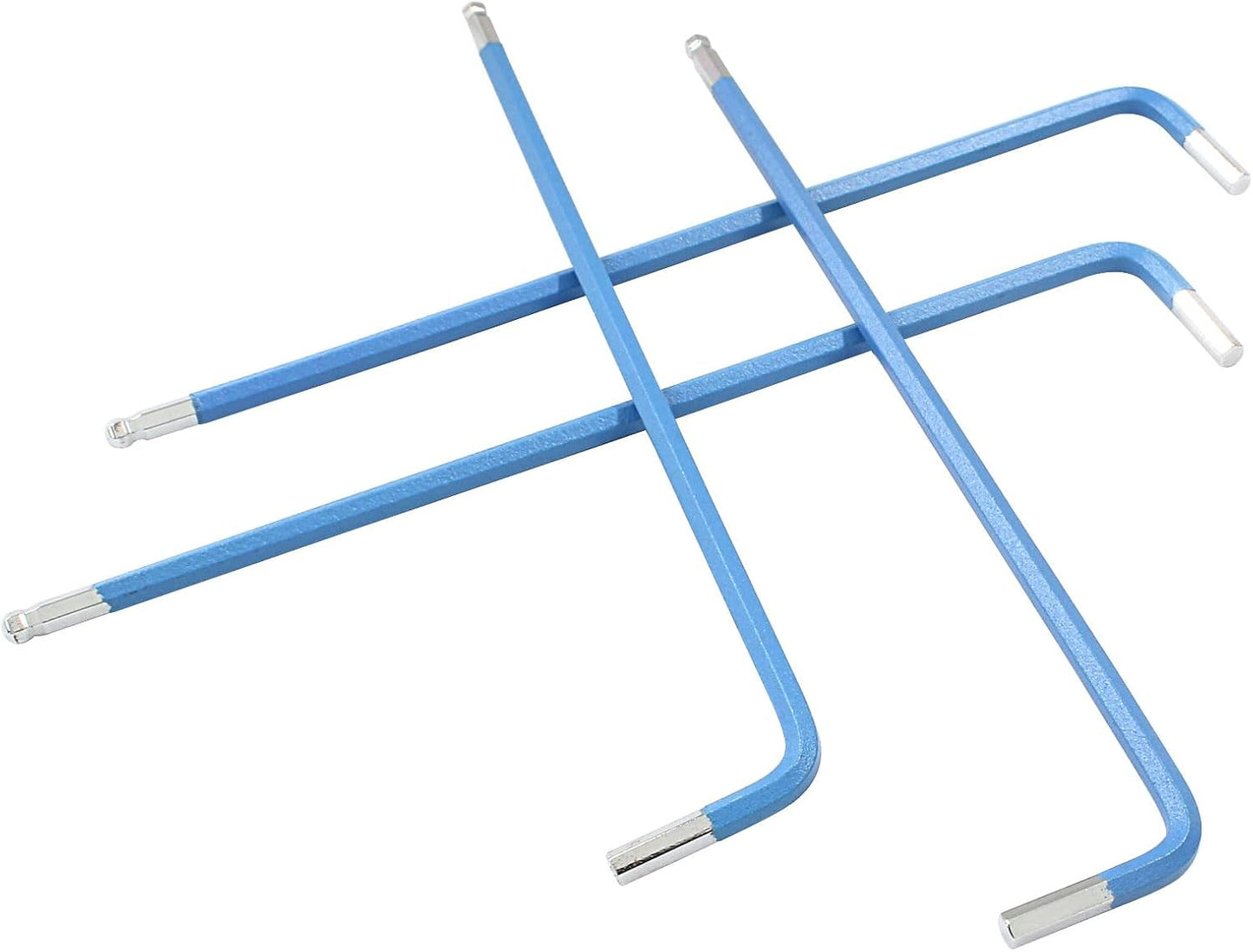 4 Llaves hex L 0.118pulg S2 acero herramienta reparación bicicleta