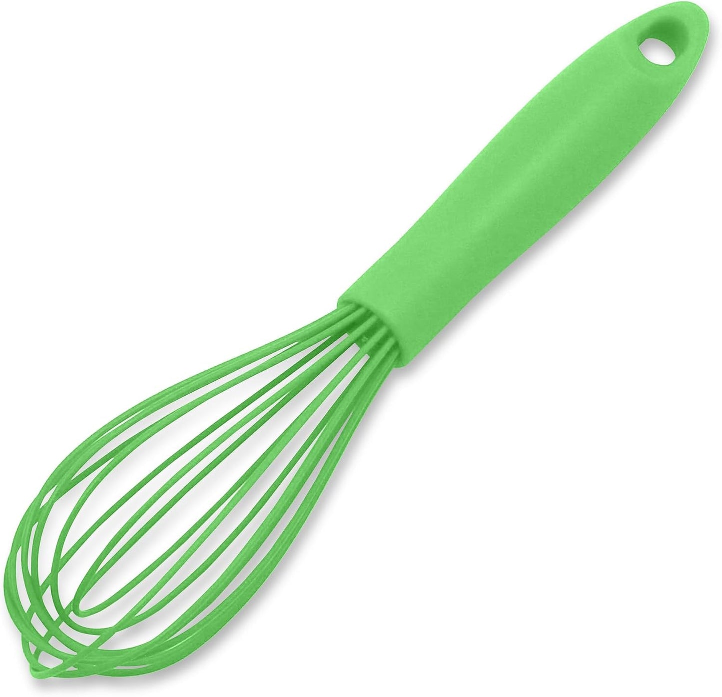 Batidor silicona 10.5pulg color verde