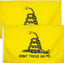 Bandera Gadsden 3x5ft Don't Tread On Me set 2