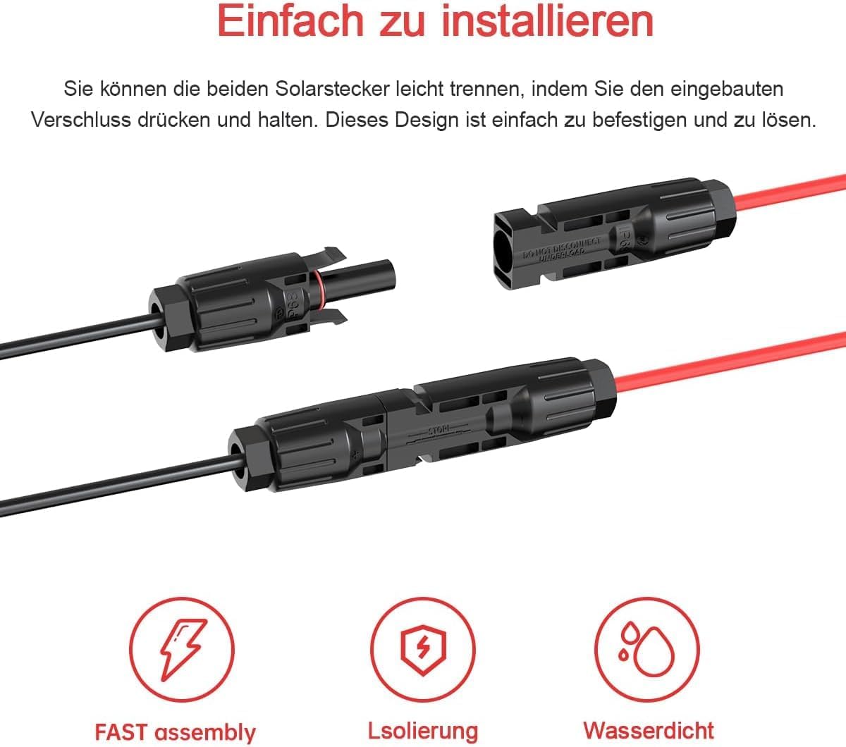Cable XT60 12AWG 25ft para estación energía portátil