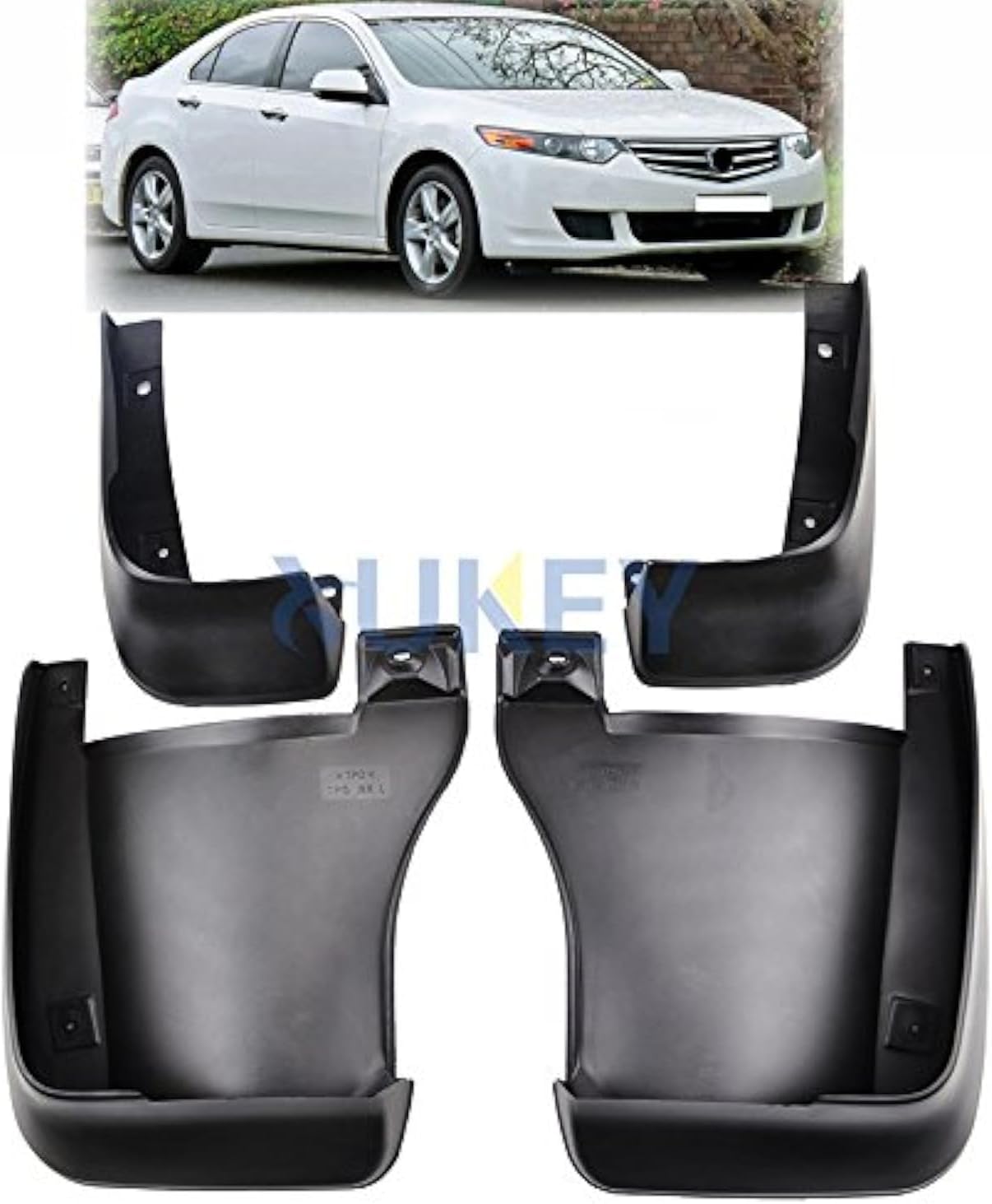 Protectores salpicaduras Acura TSX set 4 pzas