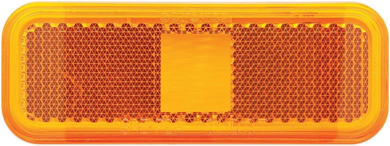 Lente repuesto ámbar para marcador rectangular
