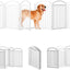6 Paneles Valla Perros 144" x 32" Interior Exterior
