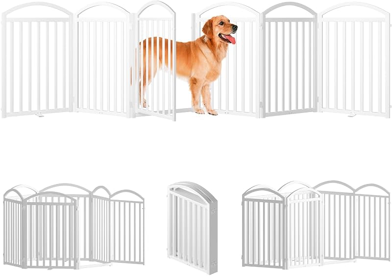 6 Paneles Valla Perros 144" x 32" Interior Exterior