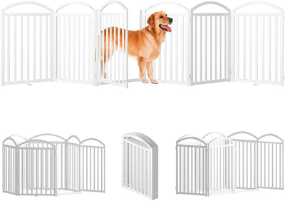 6 Paneles Valla Perros 144" x 32" Interior Exterior