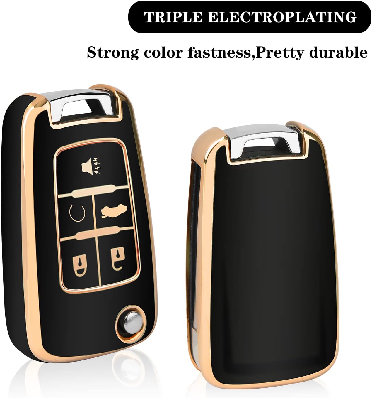 Funda control remoto llave Chevy con llavero