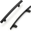 Pack 15 Tiradores Gabinete Negro Mate 6-1/4pulg Curvos