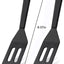 2 Pzas Espátula Silicona Mini para Sartenes Antiadherentes Negro