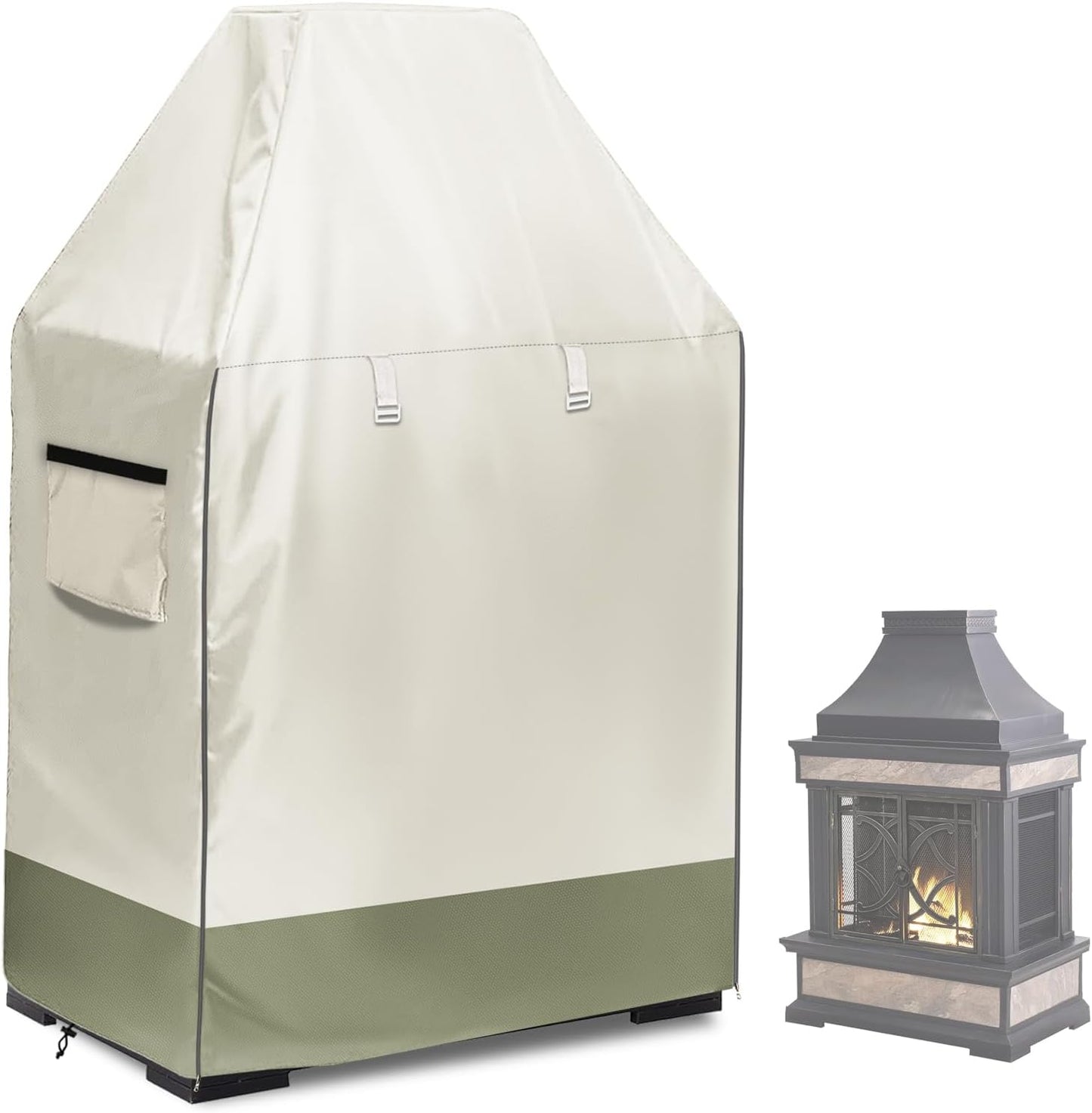 Cubierta chimenea exterior 600D Oxford 36x24x57"