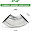 Codo acero inox 304 4pulg 90grados para escape automotriz