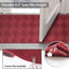 Alfombras pasillo 2x6ft antiderrap lavable