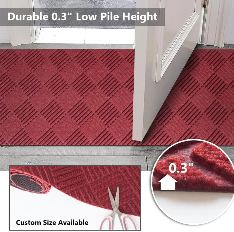 Alfombras pasillo 2x6ft antiderrap lavable