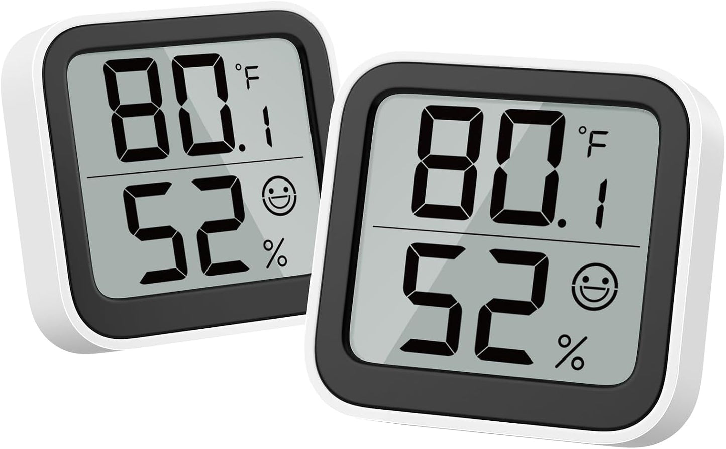 Termómetro higrómetro mini con indicador de comodidad ℃/℉