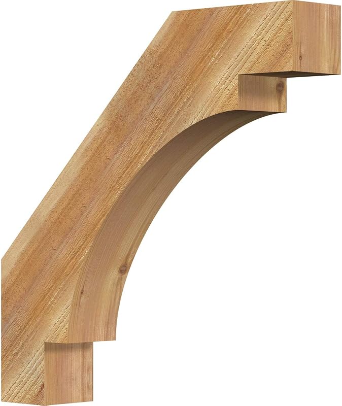 Rodillera aserrada cedro rojo 4x22x22"