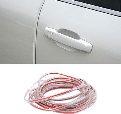 Protector borde puerta auto 16ft autoadhesivo resistente arañazos