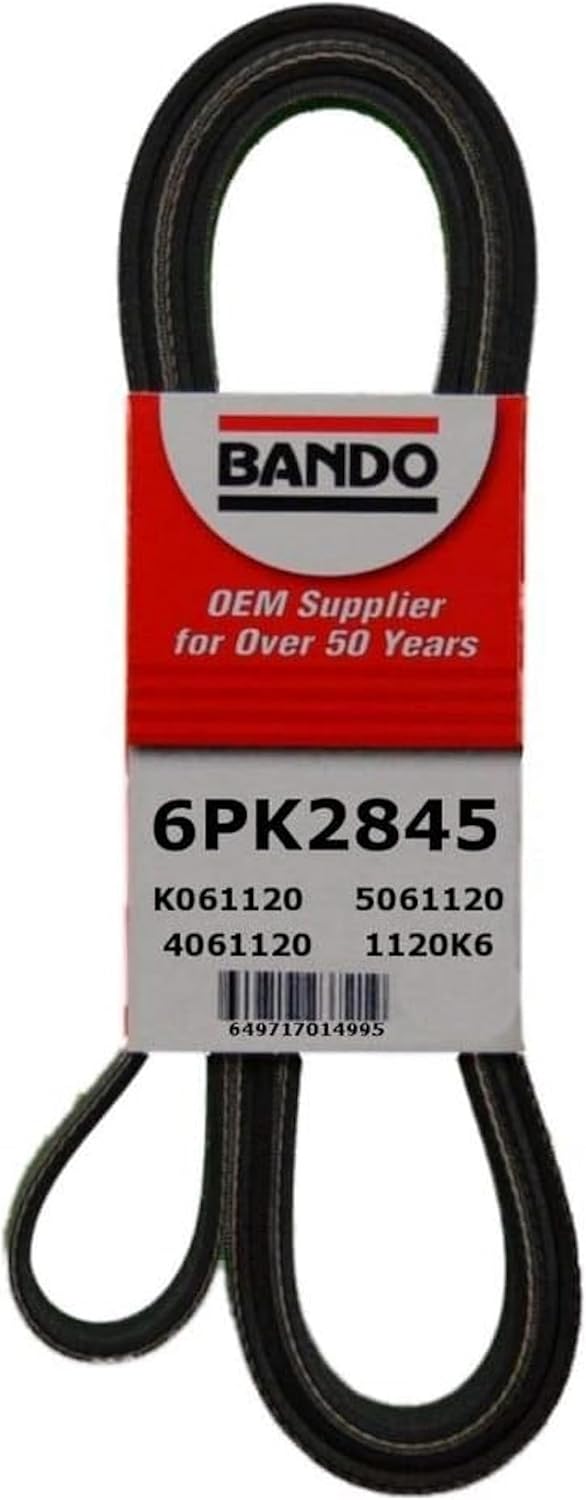 Correa Serpentina OEM 6PK2845 para Motores de Automóvil