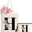Bolsa mano personalizada con inicial regalo