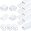 Kit cubierta CA mini dividida PVC blanco 3pulg 15ft
