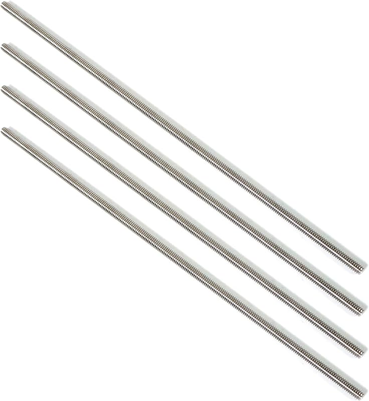 Varilla roscada acero inox M6 12pulg 4pzas
