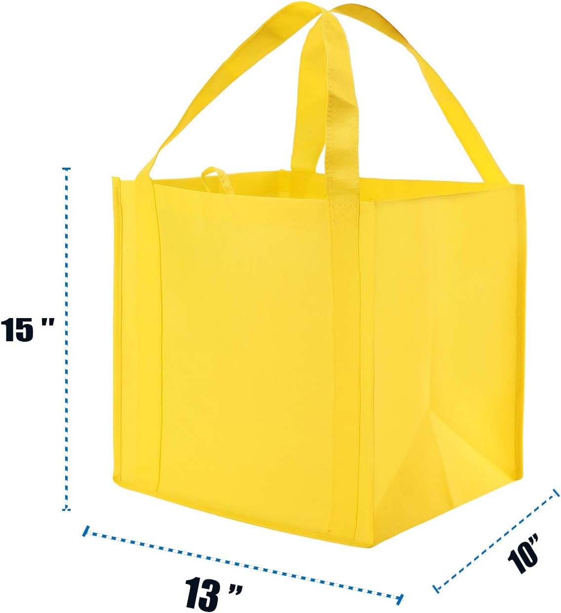 Set 10 Bolsas Comestibles Reutiliz. Grande Amarillo