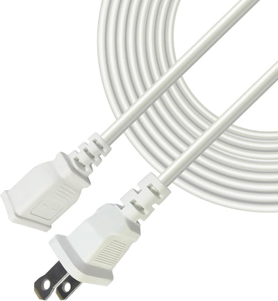 Cable extensión blanco 10ft 5A 625W macho-hembra uso interior