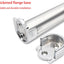 Soporte barra armario 12 pzas forma U para varilla 19mm