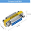 2 Pzas Acoplador DB15 15 Pines Hembra para Control Industrial