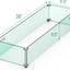 Protector viento vidrio hoguera 36x11.5 parabrisas templado