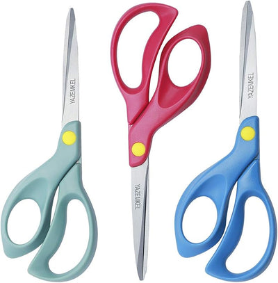 Tijeras zurdas acero inox 8pulg set 3