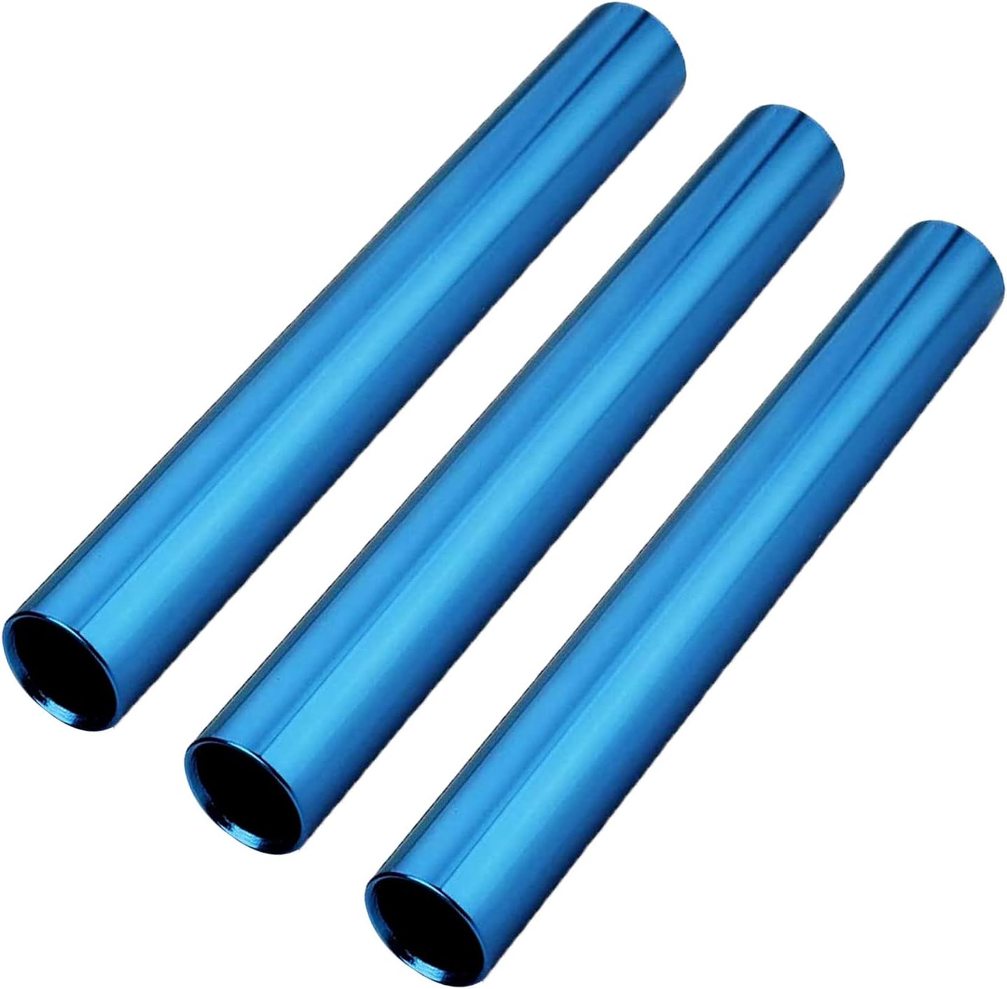 Bastón relevo aluminio atletismo pista carreras deportes