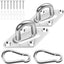 Kit colgante hamaca acero inox 1700lb para techo pared