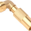 Adaptador codo propano 3/8pulg para parrilla Blackstone 17-22pulg