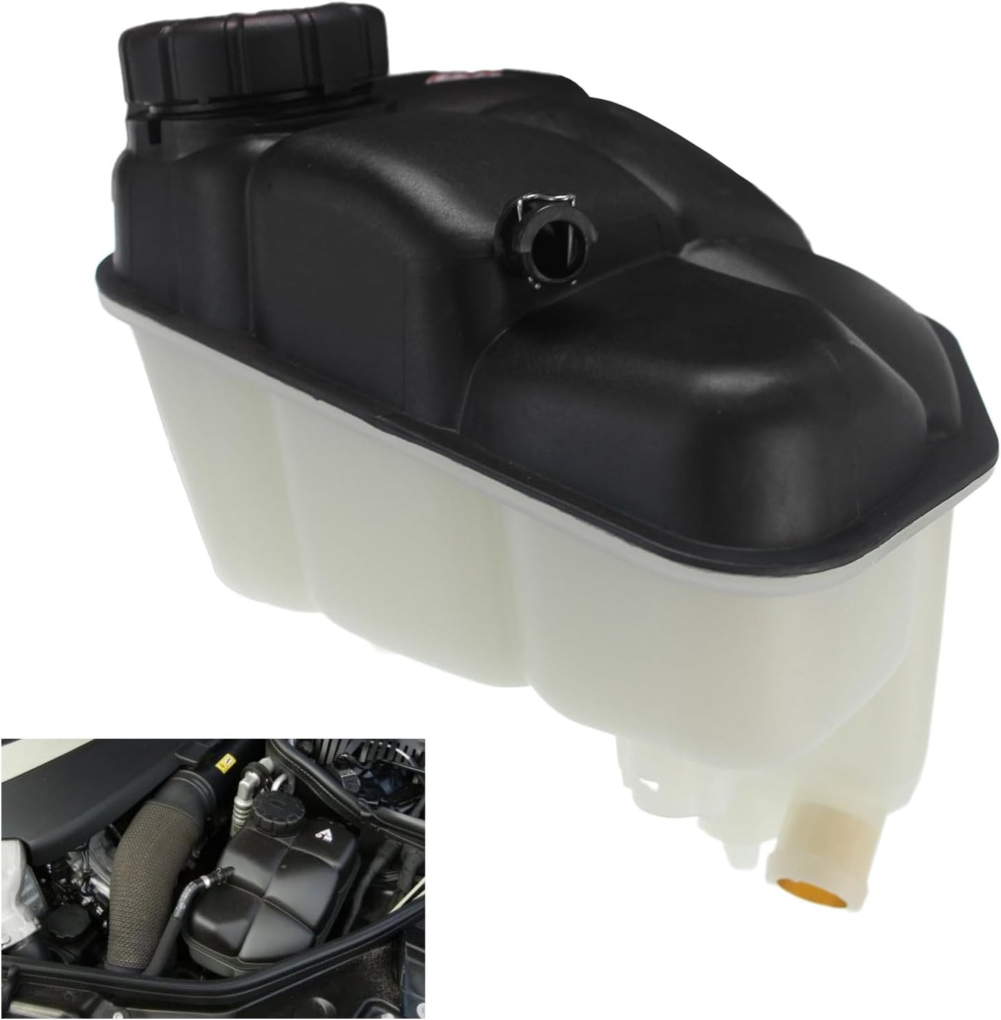 Tanque refrigerante motor comp Mercedes CLS E 550E 63 AMG