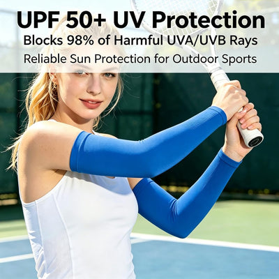 Mangas compresión UV para deporte al aire libre