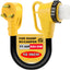 Adaptador RV 30A a 50A con bloqueo giratorio Dogbone ETL